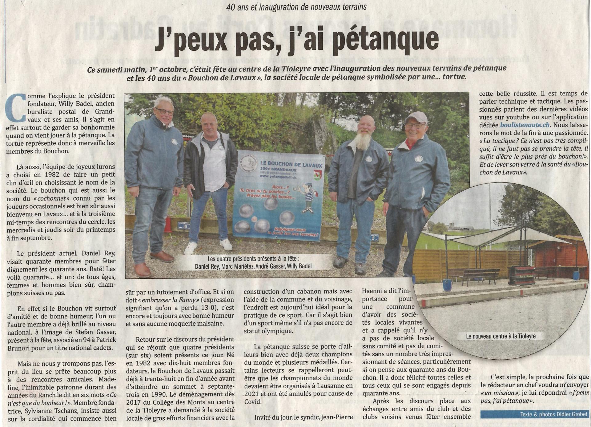 Article journal d oron